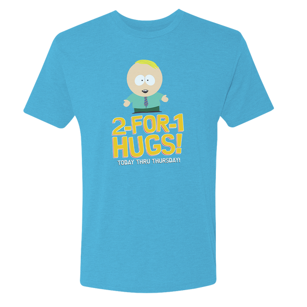 South Park 2 For 1 Hugs Tri-Blend Short Sleeve T-Shirt