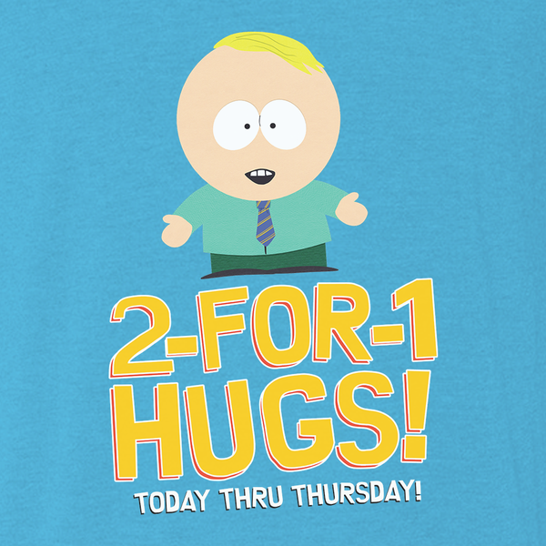 South Park 2 For 1 Hugs Tri-Blend Short Sleeve T-Shirt