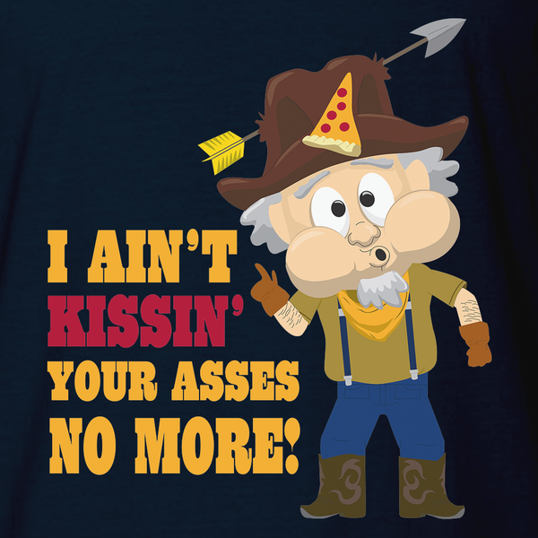 South Park Whistlin' Willy I Ain't Kissin' Short Sleeve T-Shirt