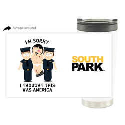 South Park&nbsp;Randy I Thought This Was America&nbsp;16 oz Stainless Steel Thermal Travel Mug
