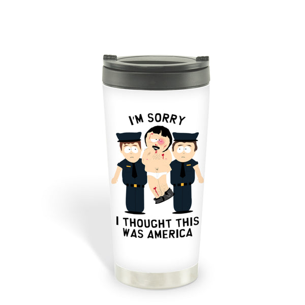 South Park Stan Kicks Ass 16oz Stainless Steel Thermal Travel Mug – South  Park Shop