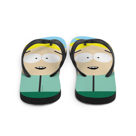 South Park Butters Big Face Flip Flops