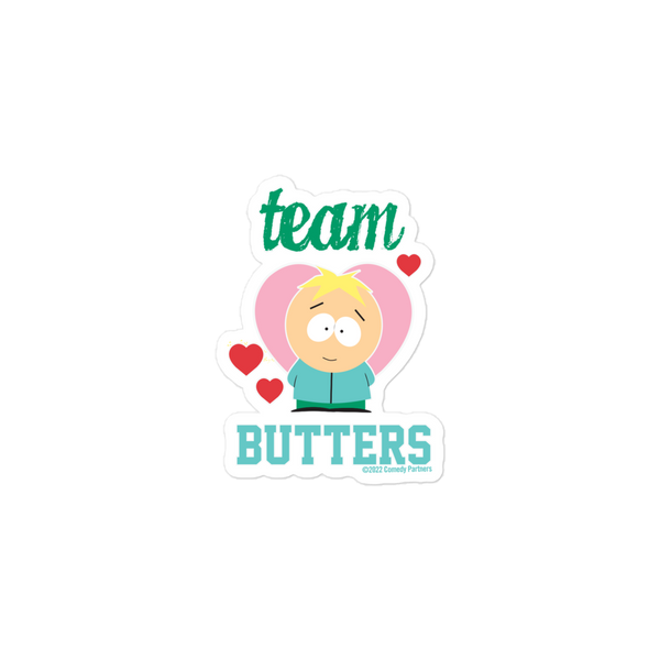 South Park Team Butters Die Cut Sticker