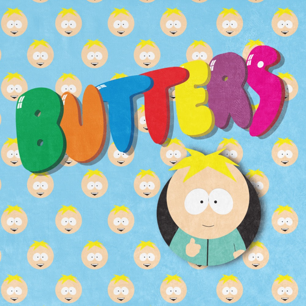South Park Butters Sherpa Blanket South Park Shop