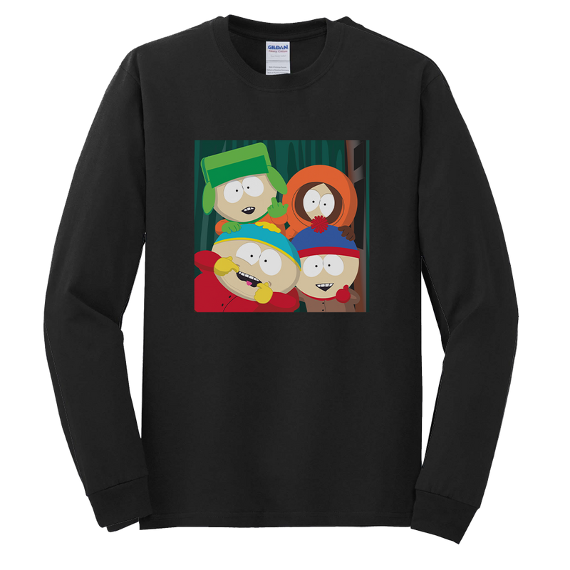 South Park Boys Picture Adult Long Sleeve T-Shirt