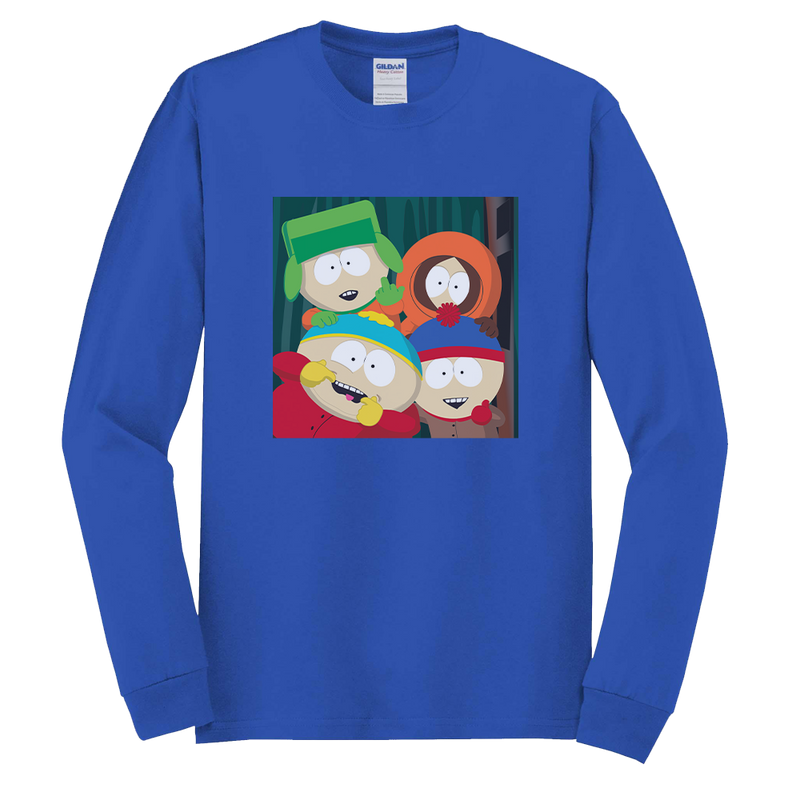 South Park Boys Picture Adult Long Sleeve T-Shirt