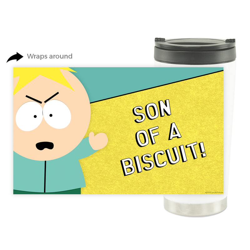South Park Butters Son of a Biscuit 16oz Stainless Steel Thermal Travel Mug