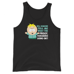 South Park Butters Friggy Fooksheres Adult Tank Top