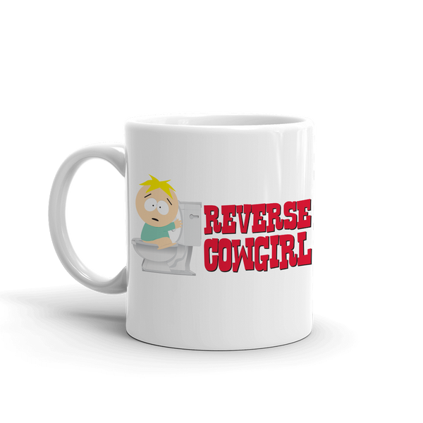 South Park Butters Reverse Cowgirl White Mug