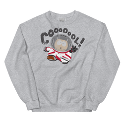 South Park Cartman Astronaut Coool! Fleece Crewneck Sweatshirt