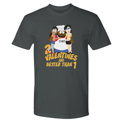 South Park Chef 2 Valentine's Is Better Than 1 Short Sleeve T-Shirt