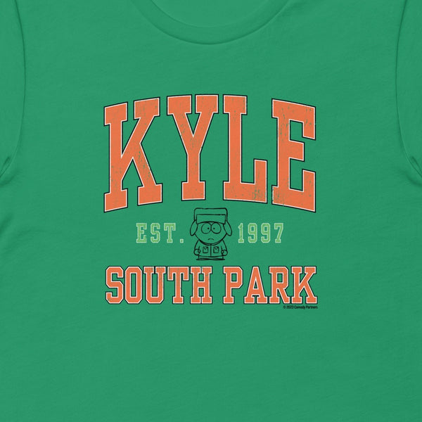 South Park Kyle Collegiate T-Shirt – South Park Shop