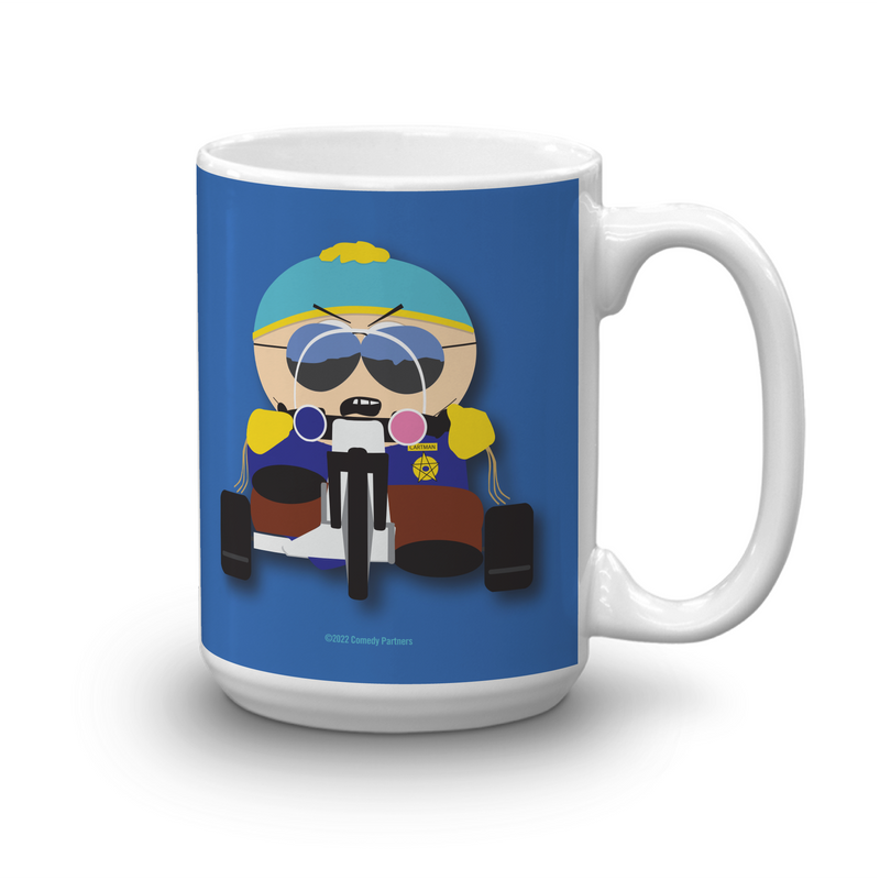 South Park Cartman Respect My Authority White Mug