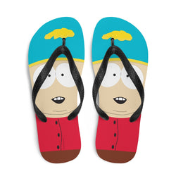 South Park Cartman Big Face Flip Flops