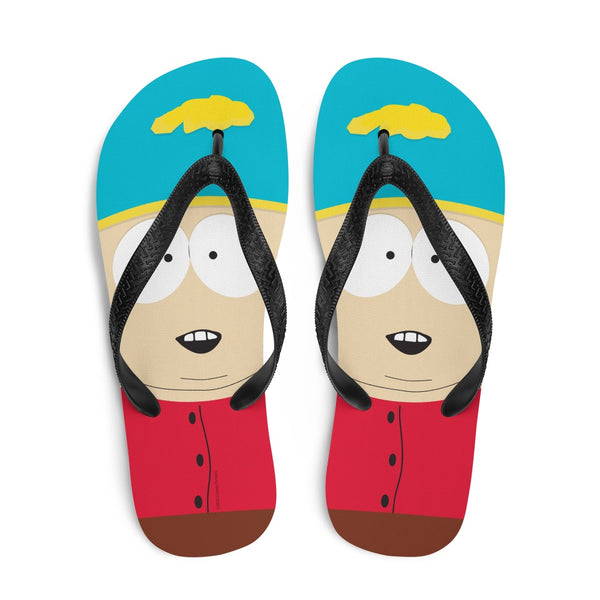 South Park Cartman Big Face Flip Flops