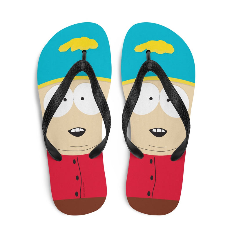 South Park Cartman Big Face Flip Flops