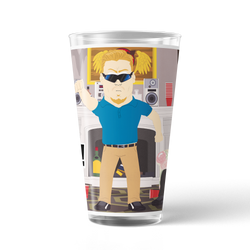 South Park PC Principal Check Your Privilege! 17 oz Pint Glass