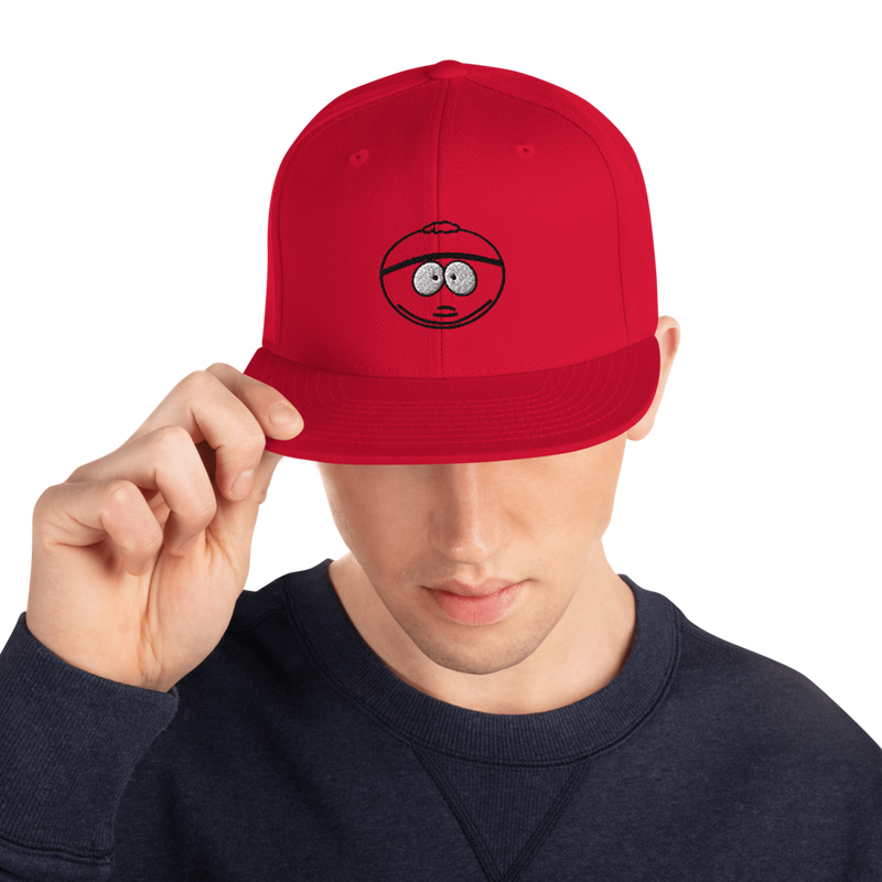 Cap top flat bill