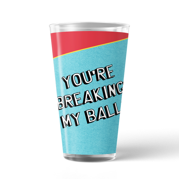 South Park Cartman Breaking My Balls 17 oz Pint Glass