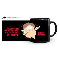 South Park Cartman Cupid Black Mug