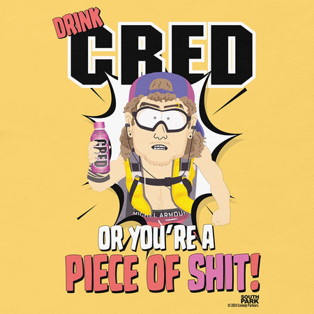 South Park Drink CRED Adult T-Shirt