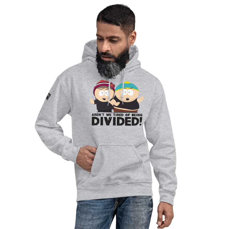 South Park Aren't We Tired of Being Divided Hooded Sweatshirt