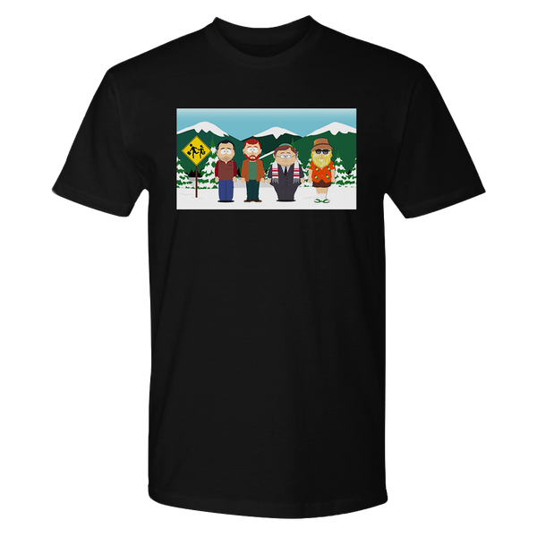 South Park Future Bus Stop Adult Short Sleeve T-Shirt