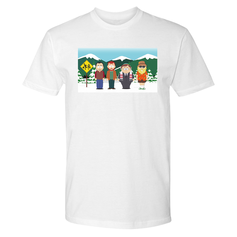 South Park Future Bus Stop Adult Short Sleeve T-Shirt