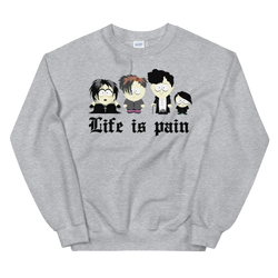 South Park Goth Kids Fleece Crewneck Sweatshirt