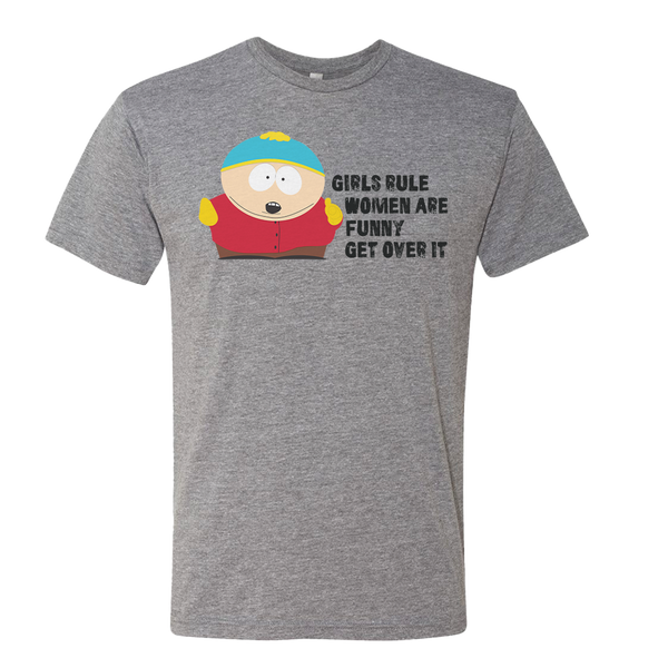 South Park Cartman Girls Rule Tri-Blend Short Sleeve T-Shirt