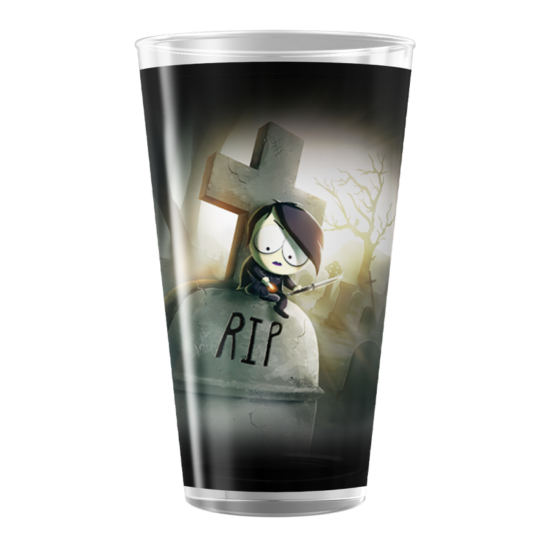 South Park Goth Firkle 17 oz Pint Glass