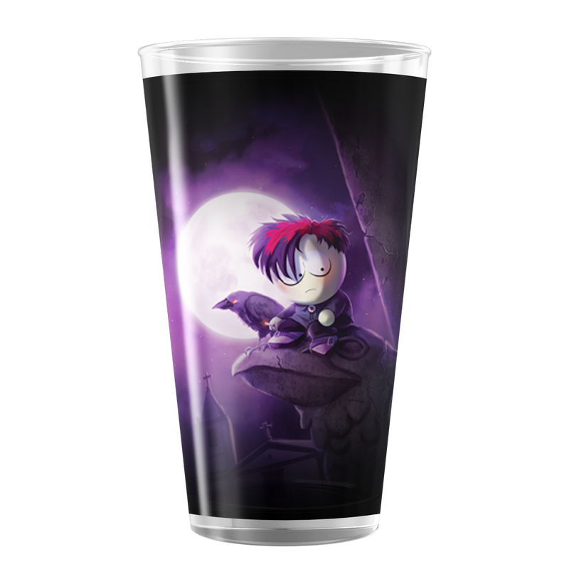 South Park Goth Pete 17 oz Pint Glass