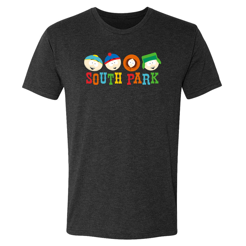 South Park Heads Men's Tri-Blend T-Shirt