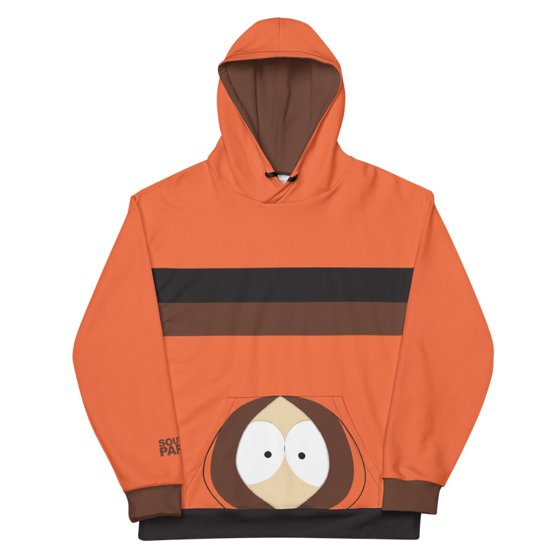 South Park Kenny Color Block Unisex Hooded Sweatshirt