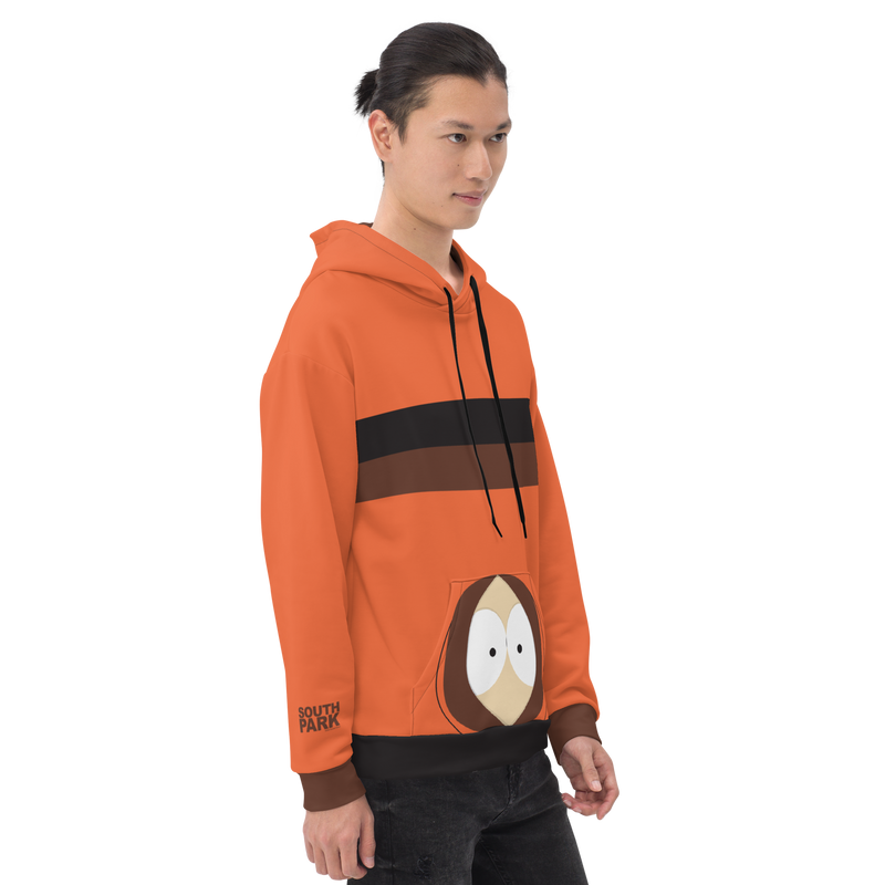 Kenny orange hoodie best sale
