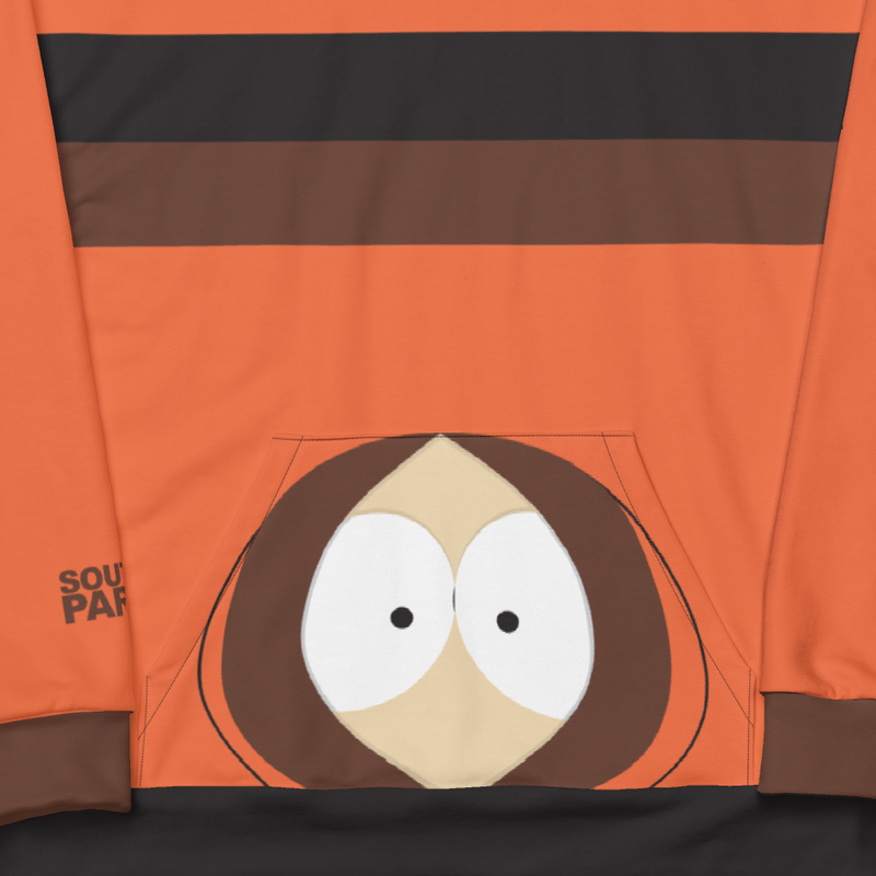 South Park Kenny Color Block Unisex Hooded Sweatshirt