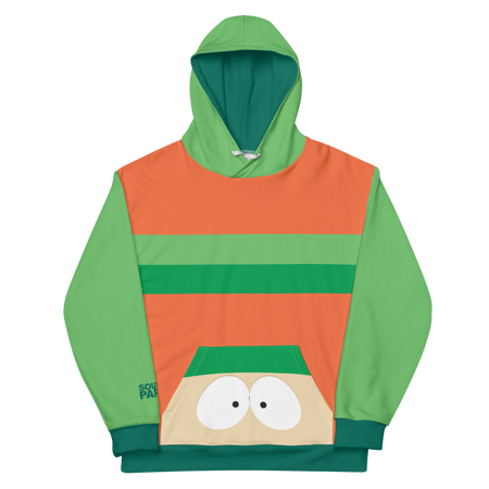 South Park Kyle Color Block Unisex Hooded Sweatshirt