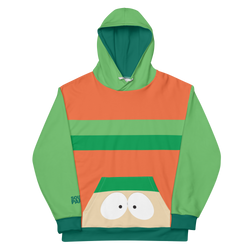 South Park Kyle Color Block Unisex Hooded Sweatshirt