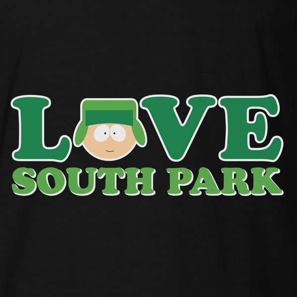 South Park Kyle Love South Park Adult Short Sleeve T-Shirt