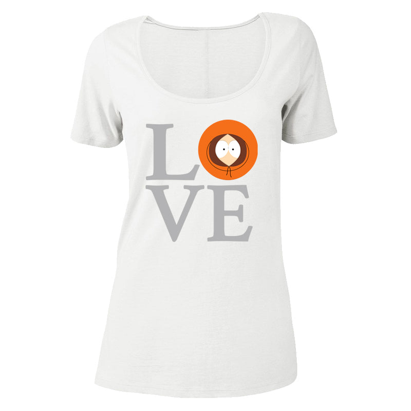 South Park Kenny Love Women's Relaxed Scoop Neck T-Shirt