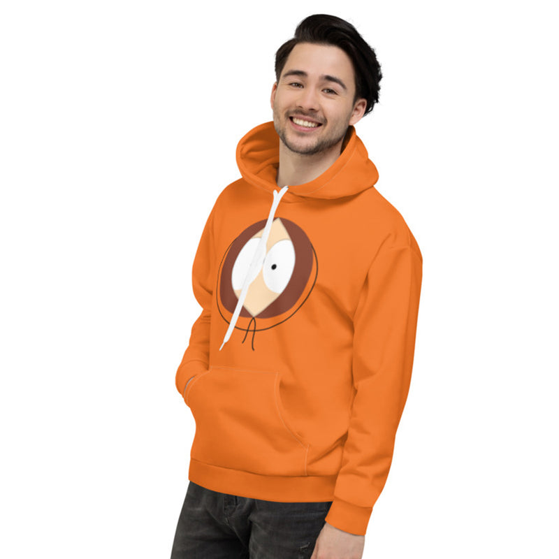 South Park Kenny Big Face Unisex Fleece Hooded Sweatshirt