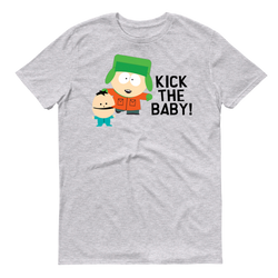 South Park Kyle Kick the Baby Adult Short Sleeve T-Shirt