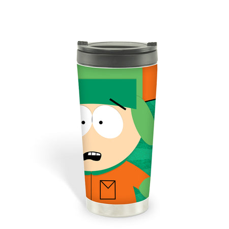 South Park Freaking Me Out Dude 16oz Stainless Steel Thermal Travel Mug