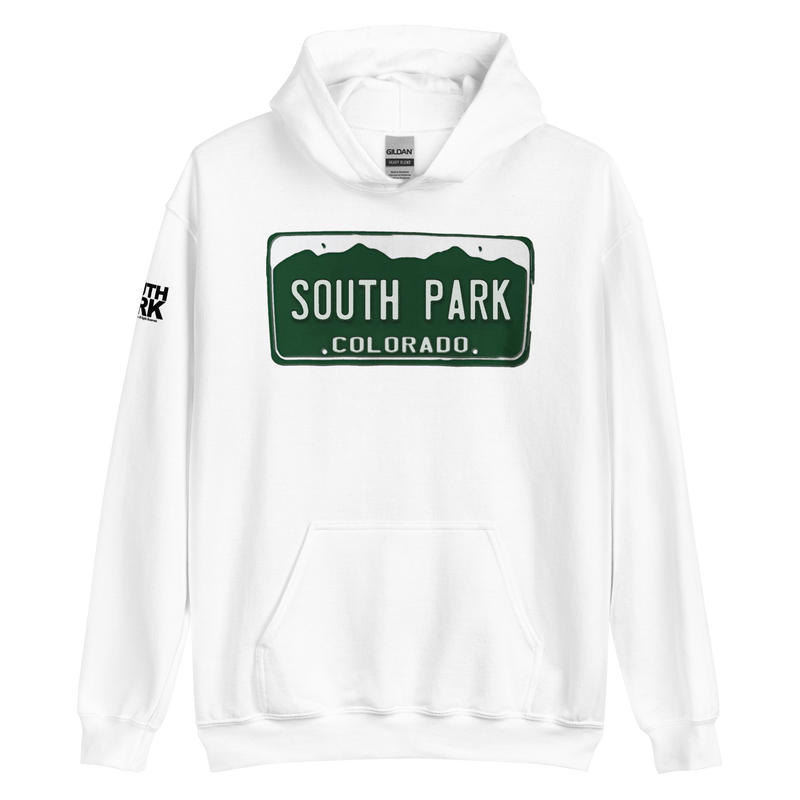 South Park License Plate Hooded Sweatshirt