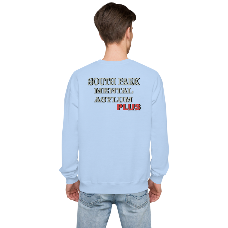 South Park Mental Asylum Plus Fleece Crewneck Sweatshirt
