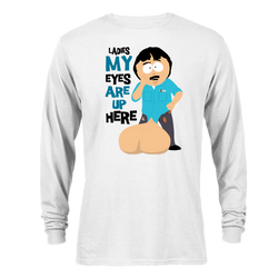 South Park Randy Eyes Up Here Adult Long Sleeve T-Shirt