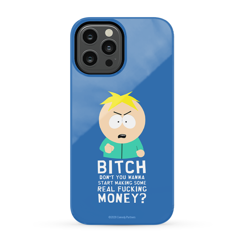 South Park Butters Make Real Money Tough Phone Case