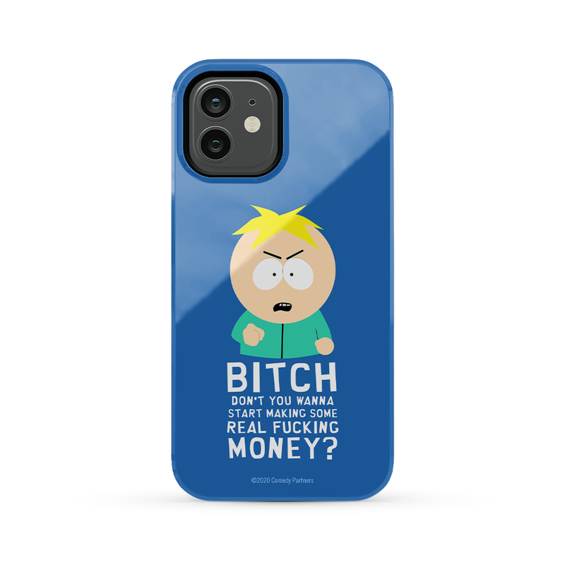 South Park Butters Make Real Money Tough Phone Case