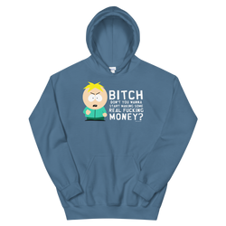 South Park Butters Make Real Money Hooded Sweatshirt