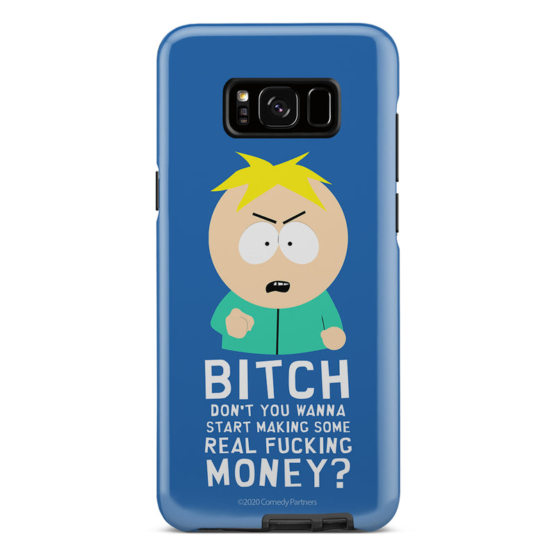 South Park Butters Make Real Money Tough Phone Case